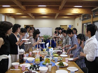 ローズコーディネイター養成講座 懇親パーティ ローズコーディネイター養成講座 懇親パーティ