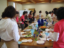 ローズコーディネイター養成講座 懇親パーティ ローズコーディネイター養成講座 懇親パーティ