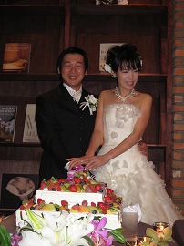 オークス建設 北英昭君・恵子さん結婚式 オークス建設 北英昭君・恵子さん結婚式