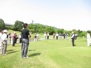 東北大震災チャリティー　ゴルフ大会